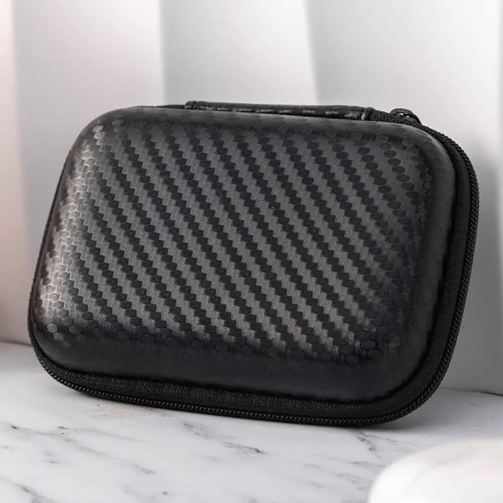 High Quality EVA Earphone Bag Shockproof Wear-resistant Data Cable Organizer Portable Universal Digital Accessories Storage Box