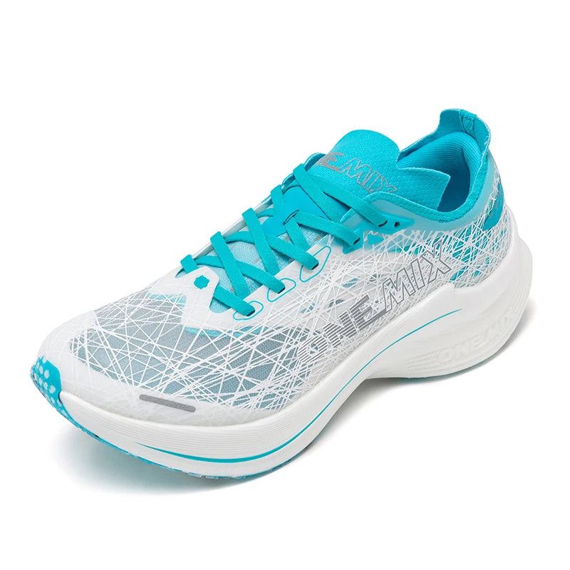 ONEMIX 2025 New Carbon Plate Marathon Running Shoe Pro Tests Stable Support For Shock-absorbing Ultralight Bounce Sneakers