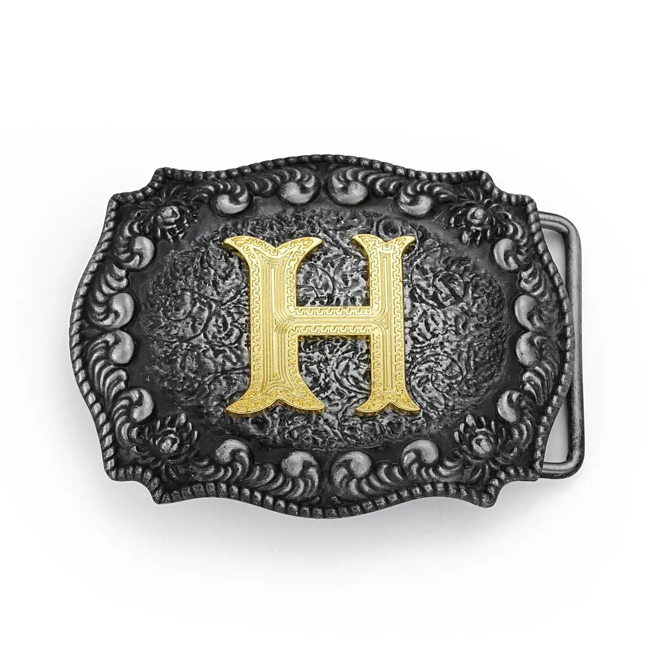 Western Cowboy letter belt buckle - stylish and unique stylish waist accessory