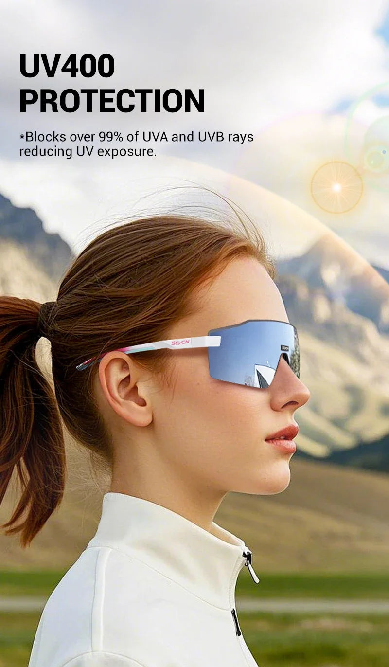 SCVCN New Outdoor Cycling Sunglasses MTB Glasses Bike Cycling UV400 Eyewear Men Women Bicycle Mountain Sports Running Eyewear
