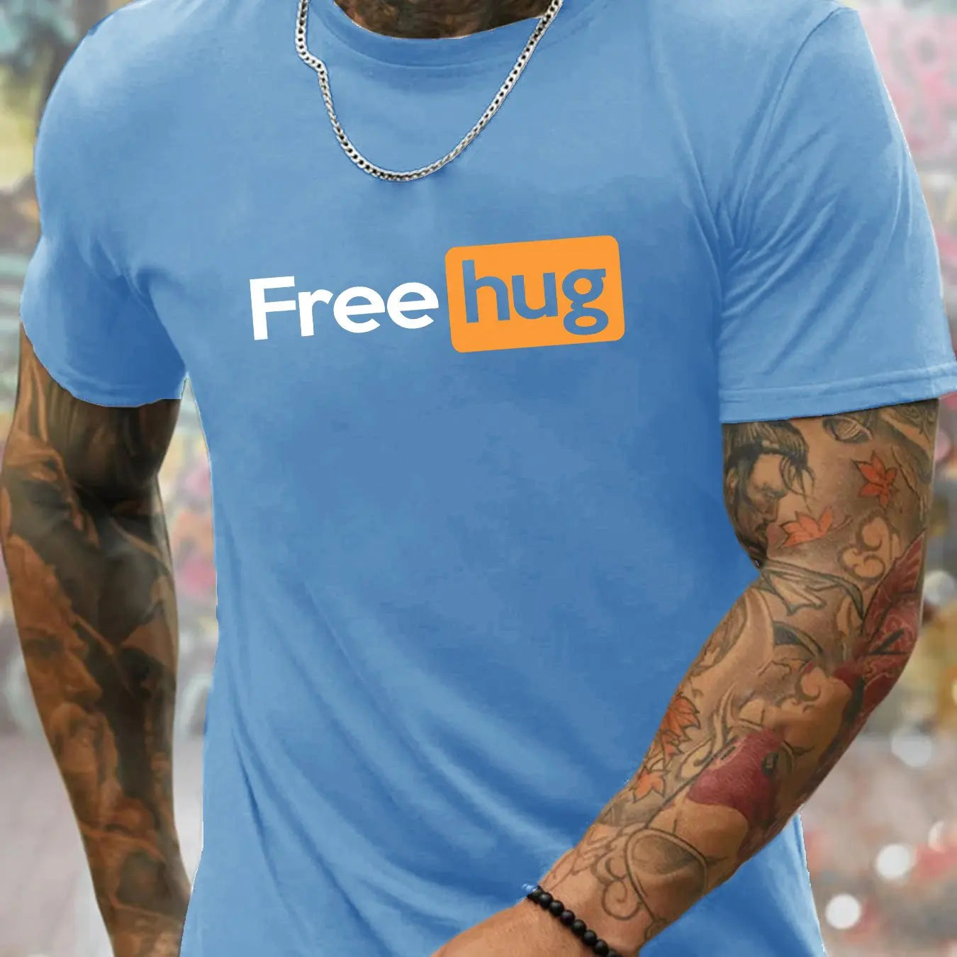 Men’s Summer 100% Cotton Loose Casual T-Shirt