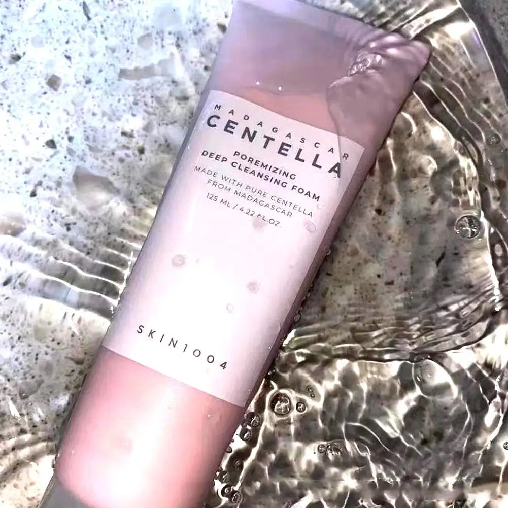 Centella Poremizing Deep Cleansing Foam Oil Control Moisturizing Madagascar Centella Remove Pore-Clogging Skin1004 Skin Care