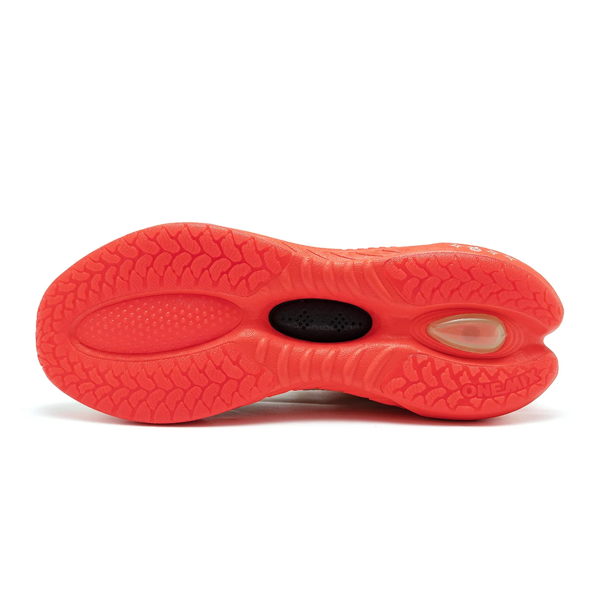 ONEMIX Running Shoes Reflective Red Bumper Elite Height Increasing Sport Shoes for Outdoor Breathable Mesh Walking Sneakrs Men