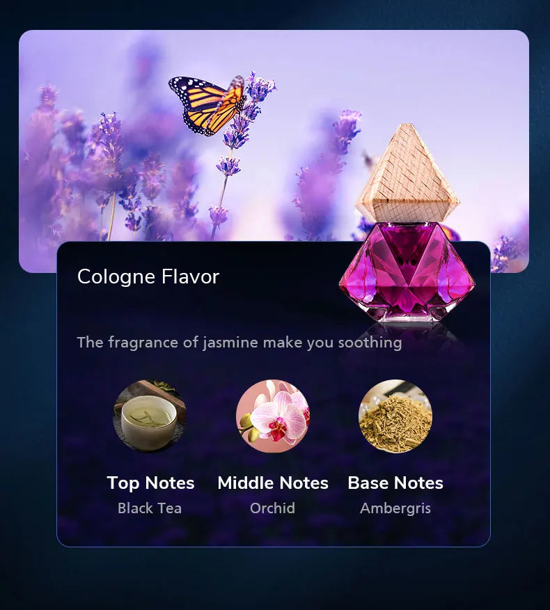 CAFELE Car Perfume Pendant Include Essential Oil Air Fresheners Universal Car Supplies Auto Flavoring Car Fragrance Decorations