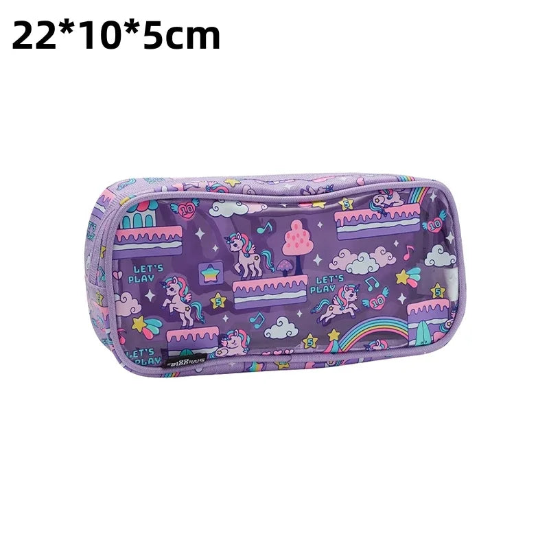 Genuine Australia Smiggle Backpack Student School Bag Pen Case Lunch Bag Double Shoulder Backpack Gift Separate Purchases