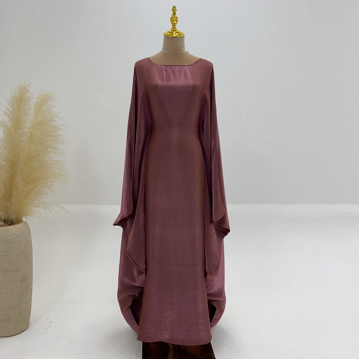 Shiny Butterfly Abaya Inside Belt Muslim Party Long Dress Summer Abayas for Women Dubai Luxury Turkey Islam Clothes Kaftan Robe