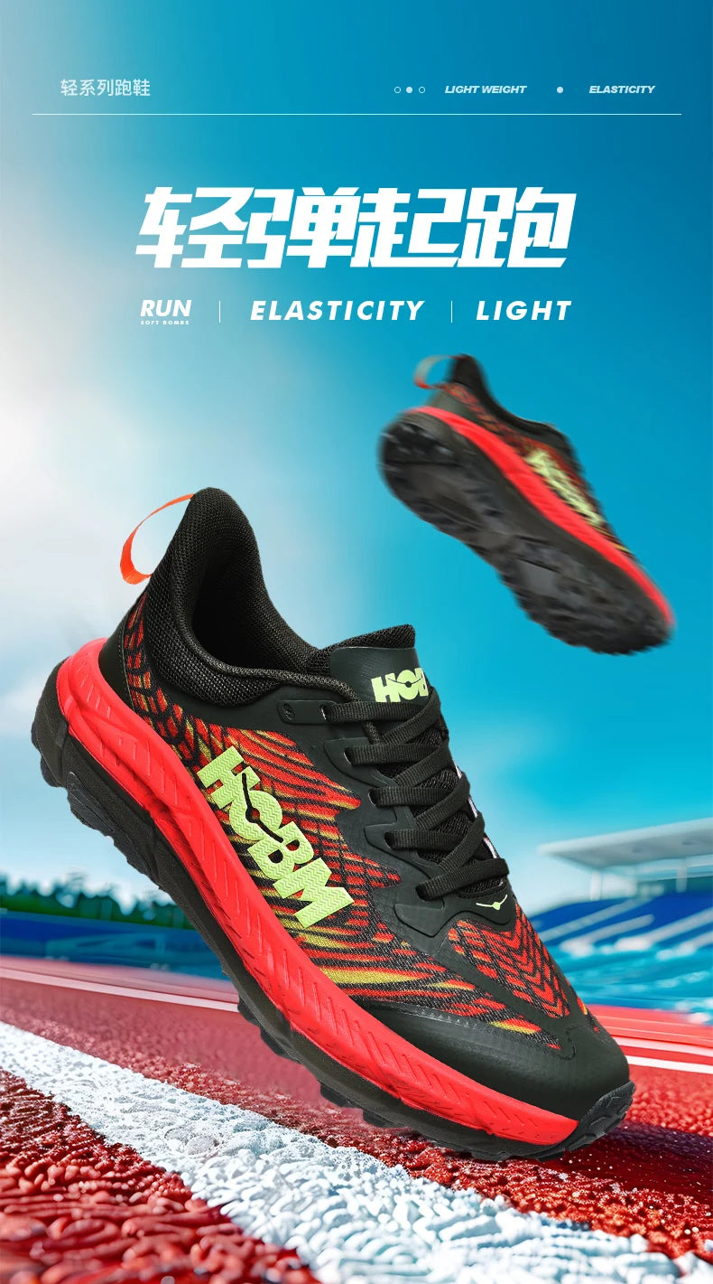 Marathon Shoes Men Casual Sneakers Man Trail Running Sports Shoe Mountain Marathon Shoe Outdoor Comfy Athletic Trekking Sneakers