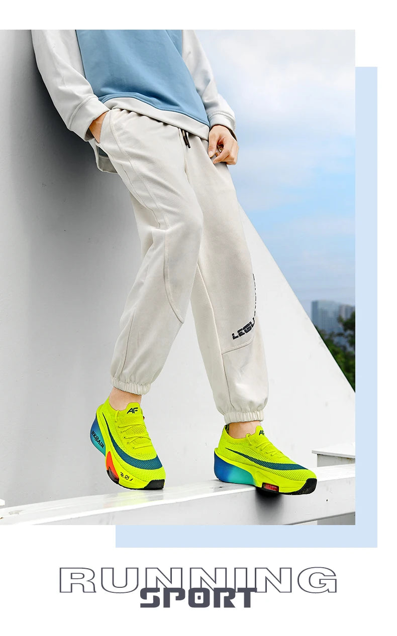 Running Shoes Speciality Air cushion Marathon Men Sports Breathable Lightweight Women's Comfortable Athletic Nonskid Sneakers