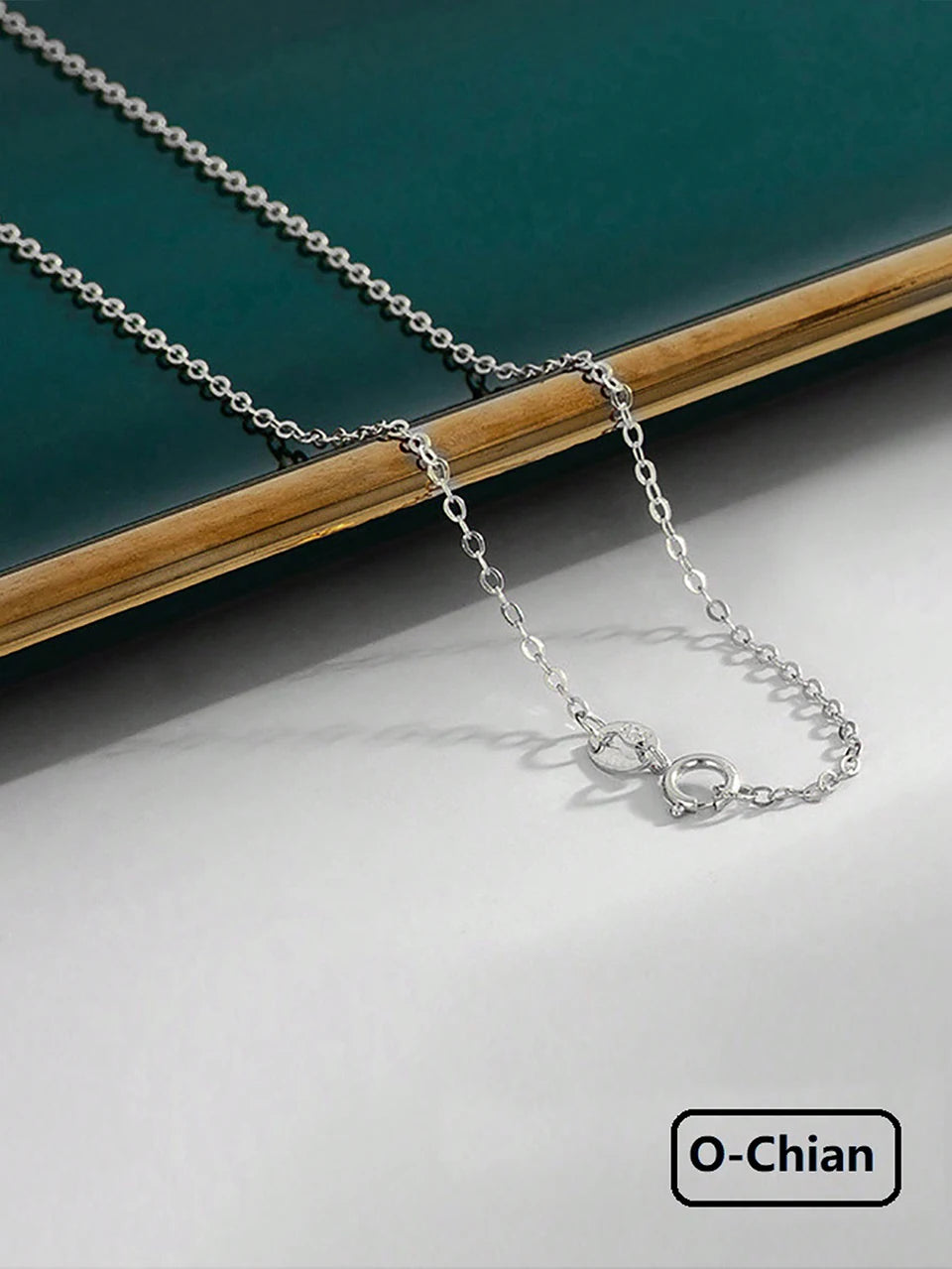 GRA 18K Gold Minimalist Box Snake Chain Necklace for Women Gift 40cm 45cm Choker Real 925 Sterling Silver Fashion Fine Jewelry