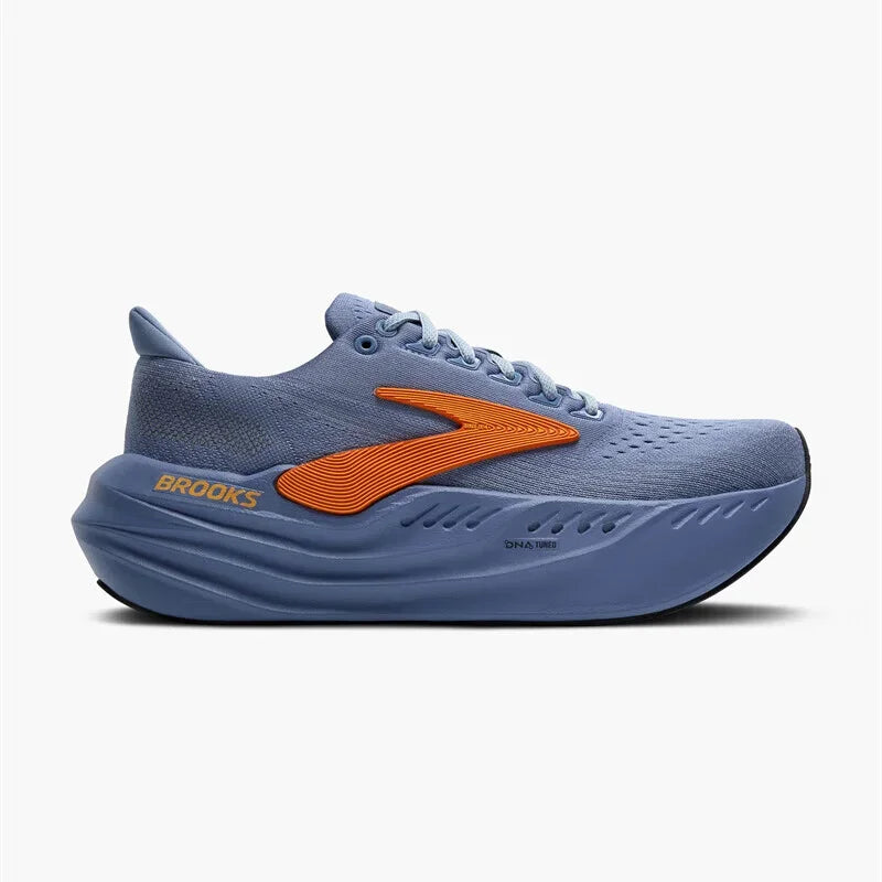 Original Brooks Men's Glycerin Max Casual Sneakers Lightweight Low-top Design Mesh Breathable Running Shoes 1104471D099