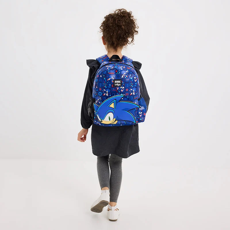 Australia Smiggle Schoolbag Sonic Backpack Cartoon Series Children School Bag Anime Backpack Student Gift Separate Purchases