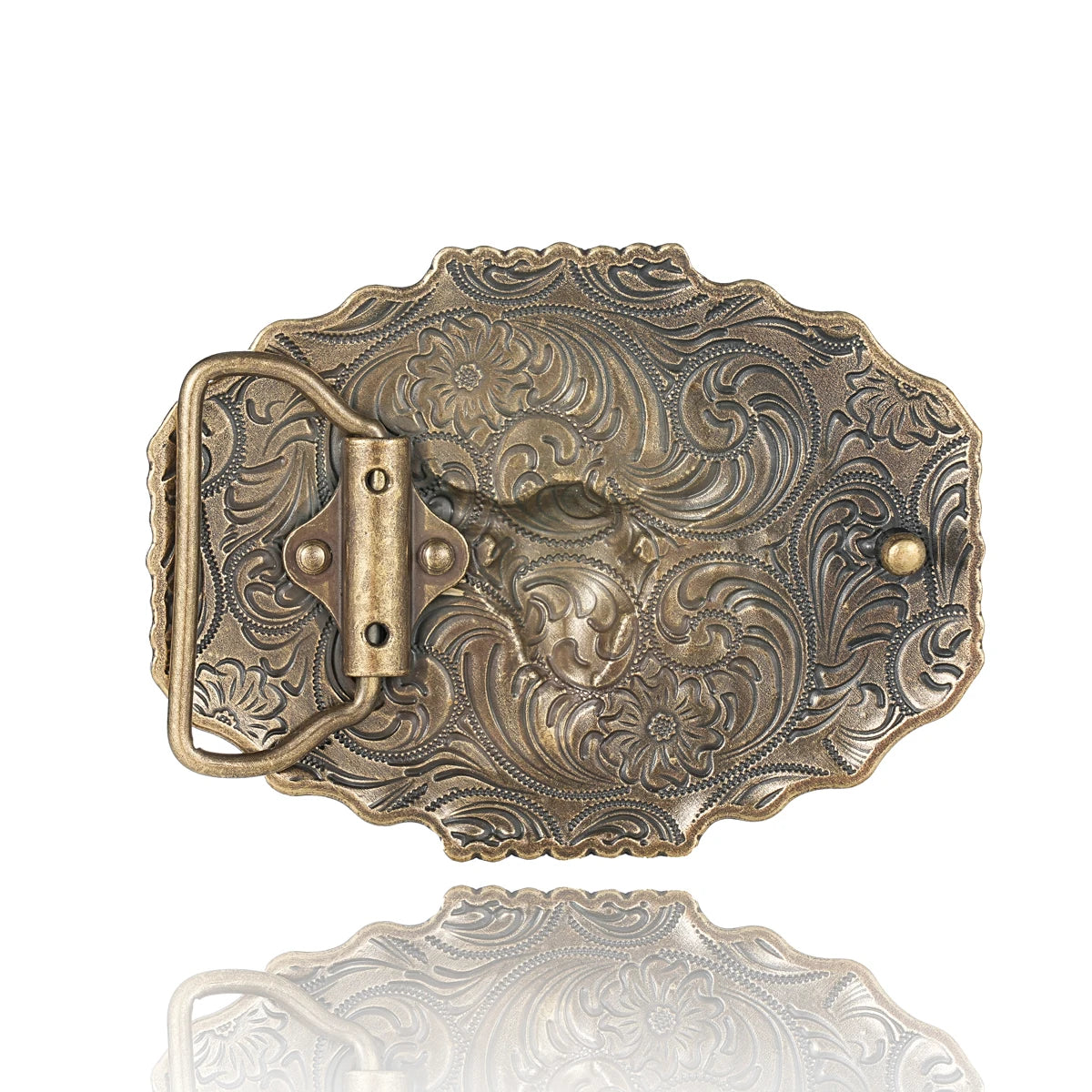 Western Cowboy Return to the ancients belt buckle - stylish and unique stylish waist accessory Men and women