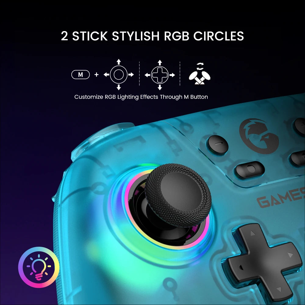 Gamesir Switch 2 Controller Nova PC Gamepads For Nintendo Switch 2/1 Steam Android IOS Gamer Hall Effective Sticks HD Rumble