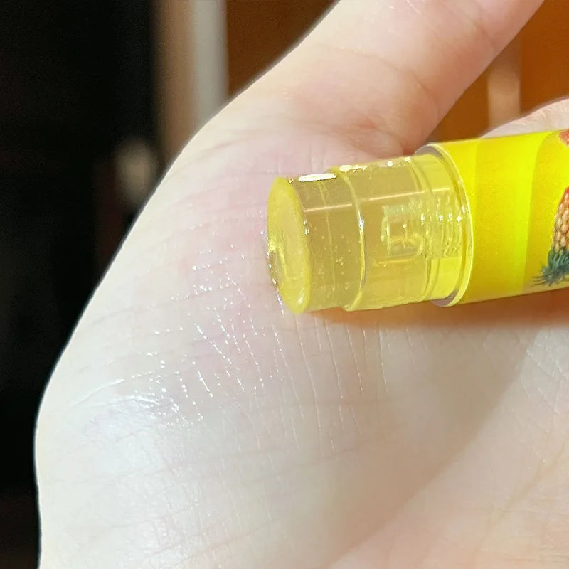Fruit Moisturizing Lip Balm Grapes Makeup Jelly Lighten Lines Plump Lip Care Lip Tint Nude Lipstick Primer Colorless Lip Care