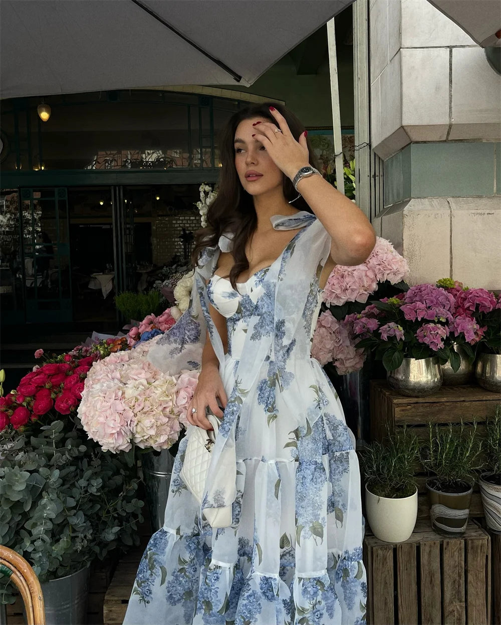 فساتين حفلات ميلا وايت بتصميم قلب، بدون أكمام، بدون رباط، بدون أكمام ...