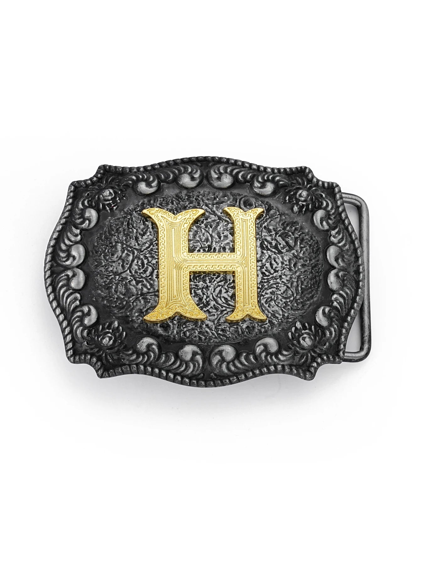 Western Cowboy letter belt buckle - stylish and unique stylish waist accessory