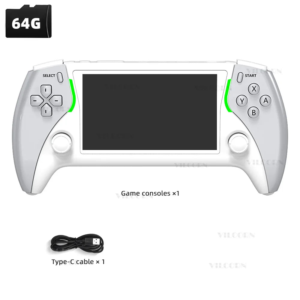 VILCORN Project X Pro Handheld Game Console for PSP PS1 SNES Emulators Portable Consoles Retro Drive Pocket Video Games for Boy