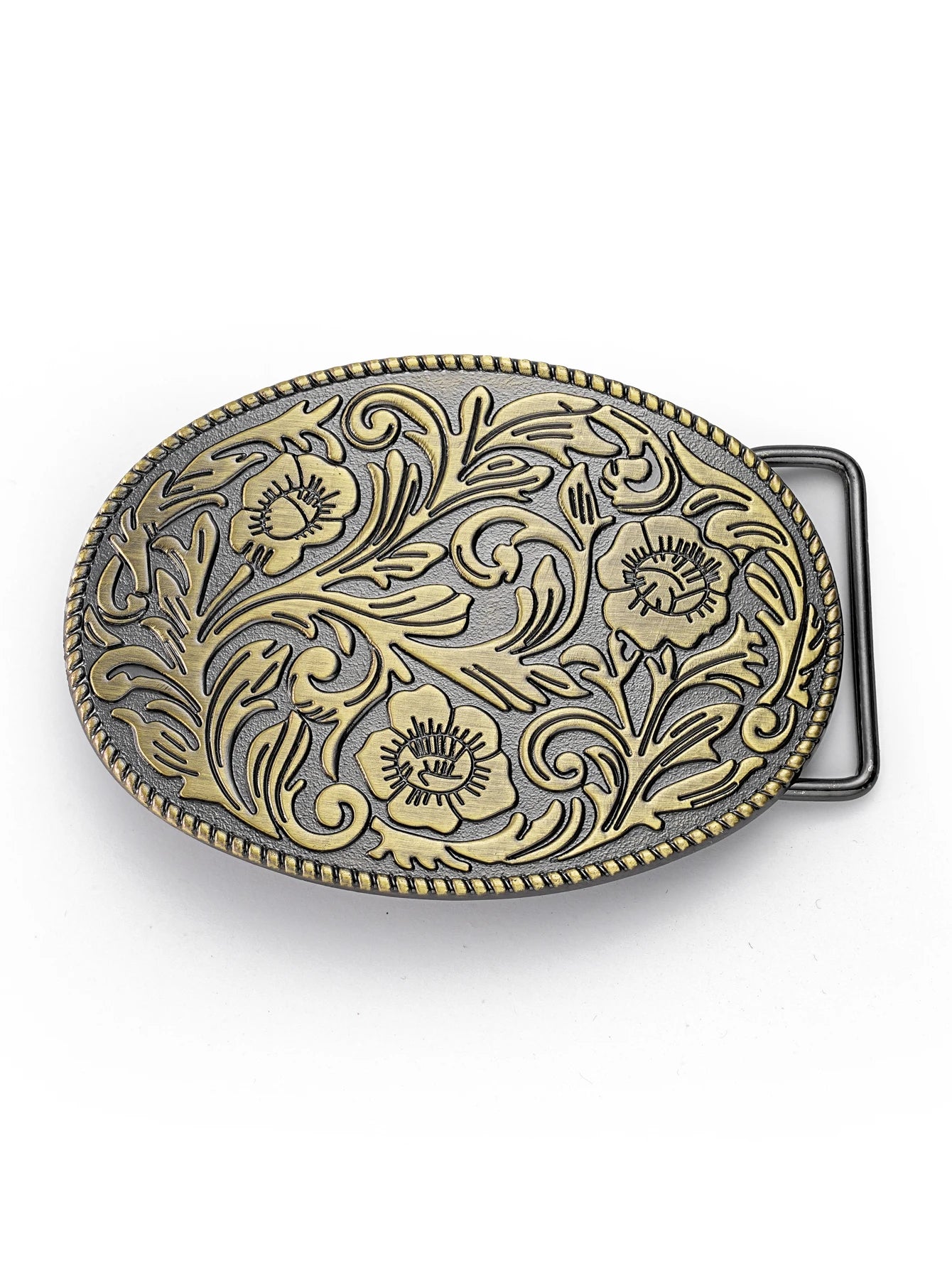 Western Denim Alloy Stud buckle - stylish and unique fashion accessory