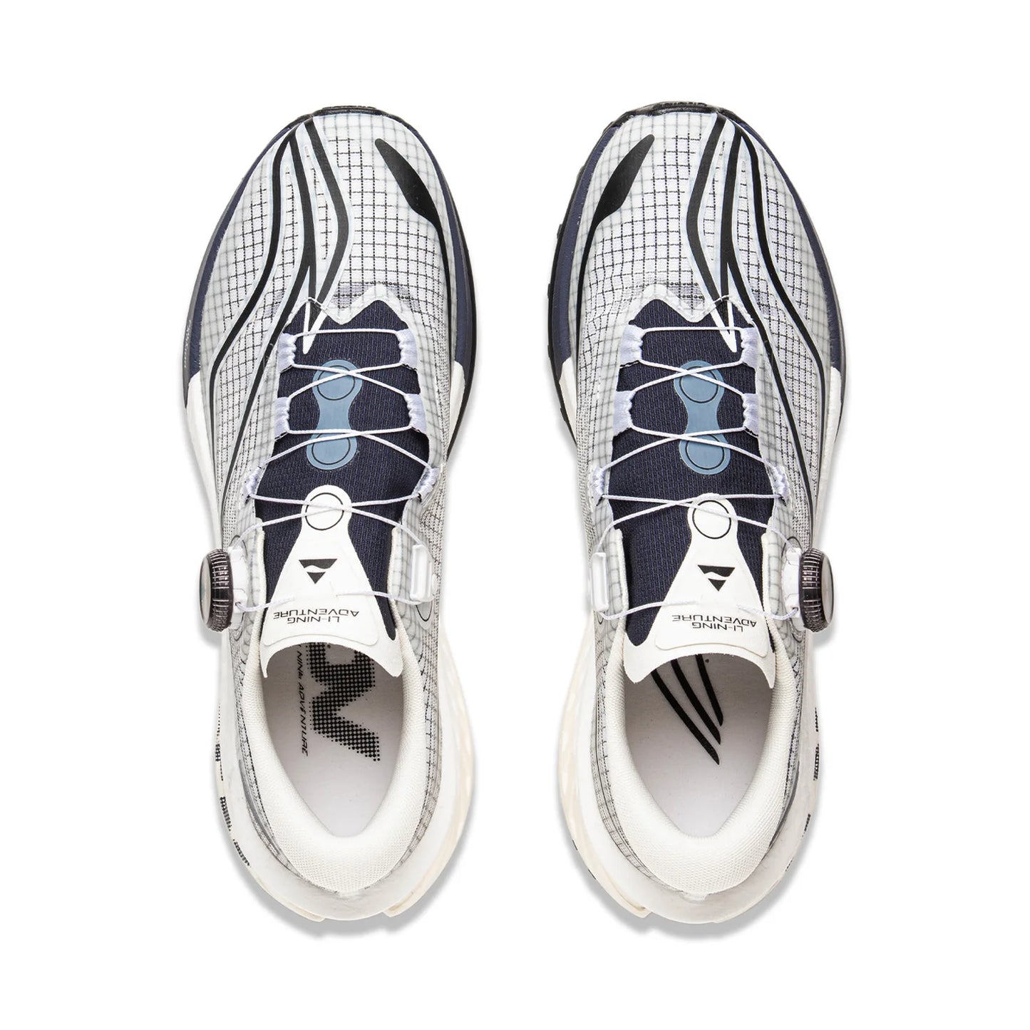 DI LU PRO V2 Trail Running Shoes – BOOM Cushion, Carbon-Fiber Plate, Reflective Wearable Sneakers