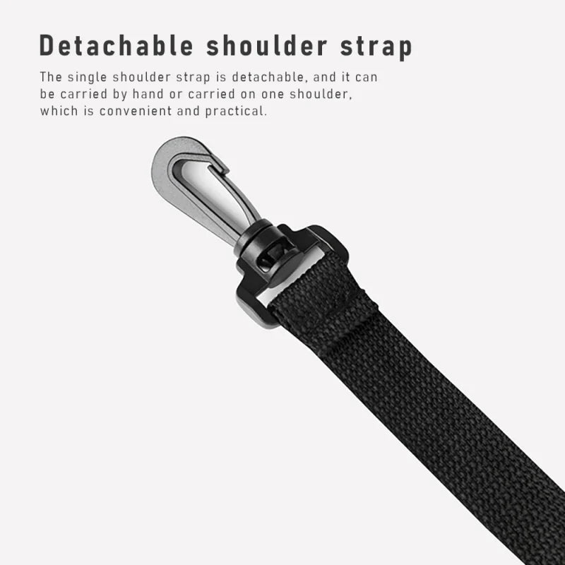1PC Adjustable Shoulder Strap 2 Side Mesh Pockets Basketball Bag Sports Ball Bag Soccer Shoulder Bag Holder Carrier