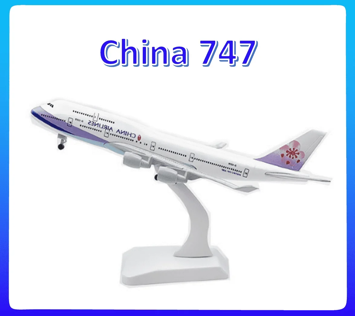 Multiple Simulation Of Boeing 747 737 757 777 787 Aircraft Model 20cm Alloy Metal Airplane Plane Decoration Ornaments