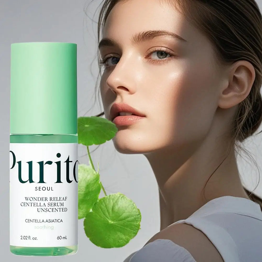 Centella Asiatica Essence Suitable For All Skin Types, Ampoule, Soothing, Calming, Facial Essence 60ml 2fl.oz Skin Care