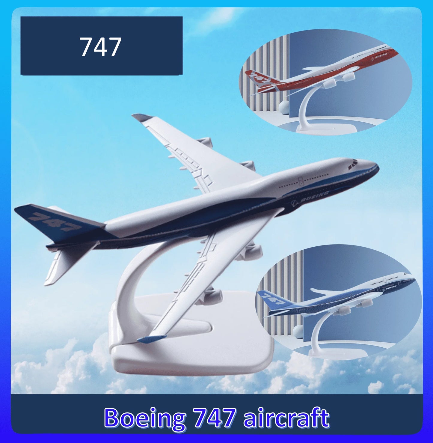 Multiple Simulation Of Boeing 747 737 757 777 787 Aircraft Model 20cm Alloy Metal Airplane Plane Decoration Ornaments