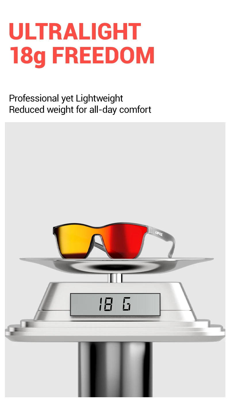 Kapvoe Polarized Outdoor Road Marathon Sports Cycling Glasses Men Women Riding Cycling Sunglasses UV400 Cycling Running Goggles