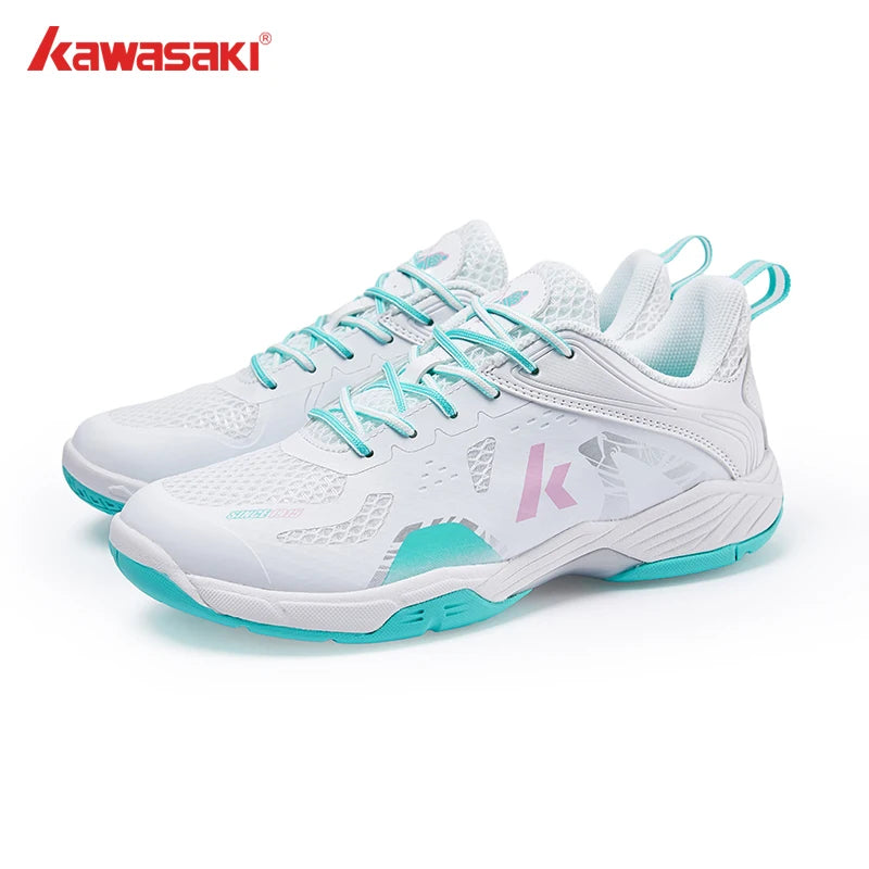 Kawasaki Honor Series Men Women's Sports Shoes Professional shock-absorbing and breathable badminton shoes for men and women