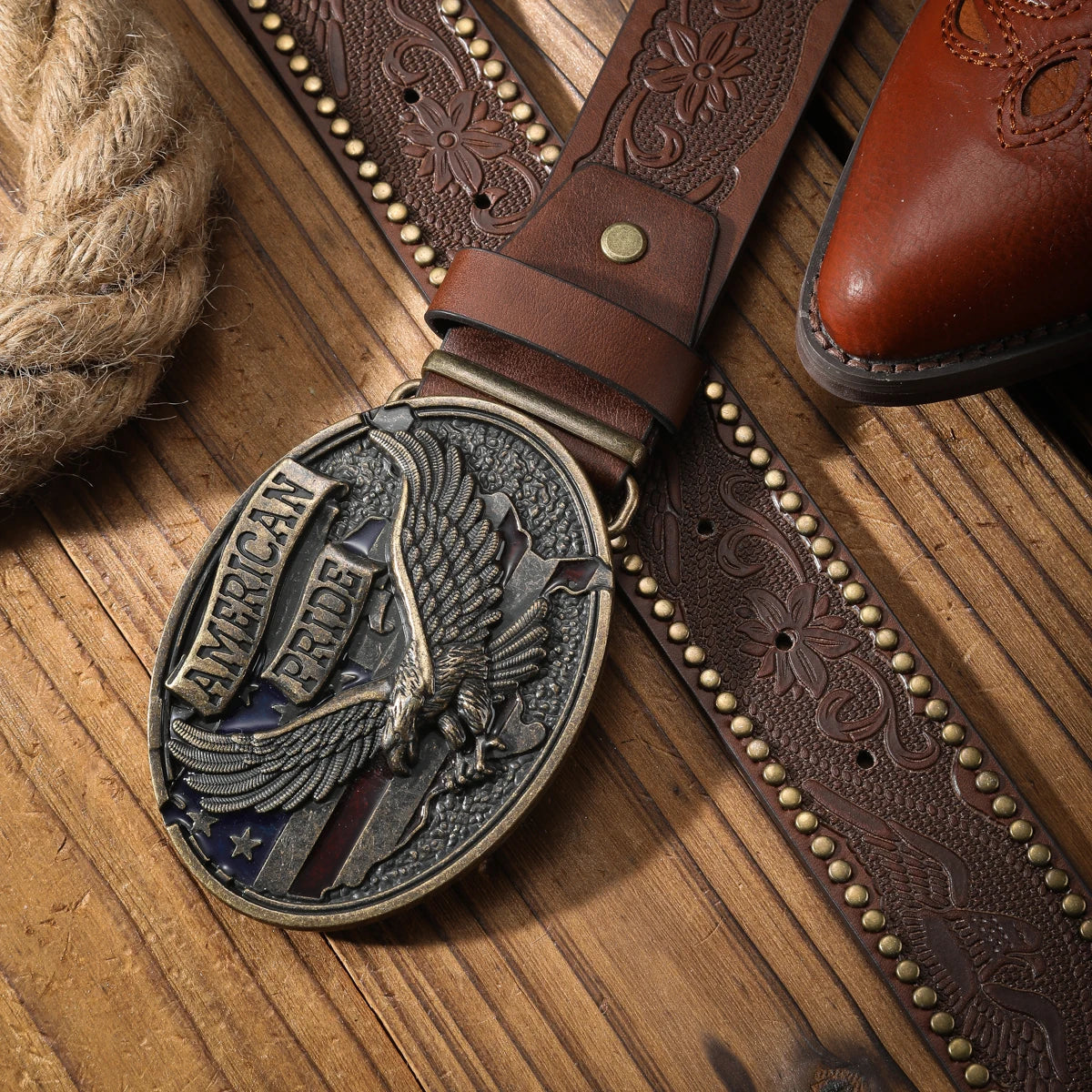 Vintage and fashion collision! PU leather alloy buckle waistband, for both men and women, to create a personalized western styl