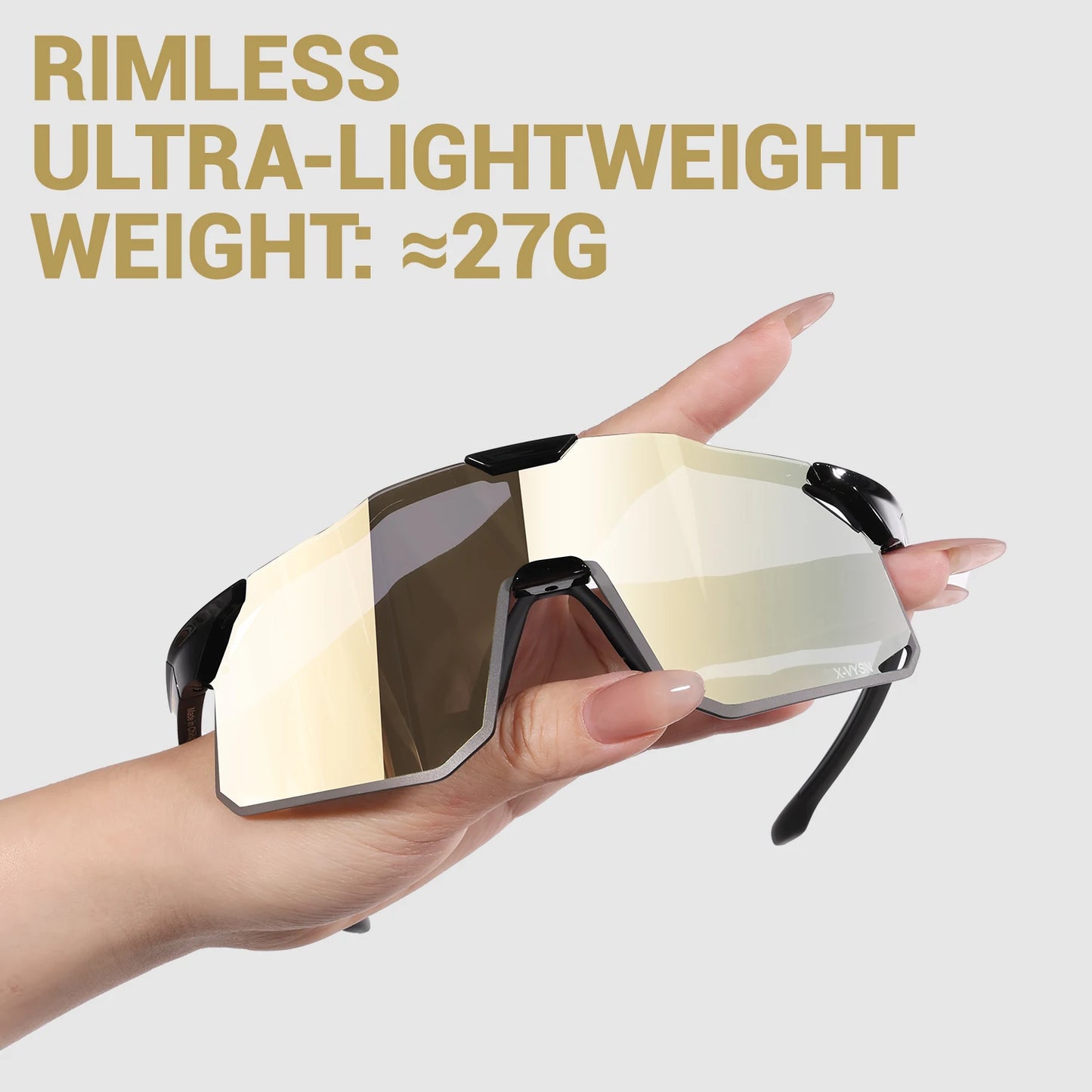 KAPVOE New Outdoor Cycling Sunglasses Men Women Mountain Bicycle Sports Eyewear MTB Bike Cycling Glasses UV400 Running Goggles