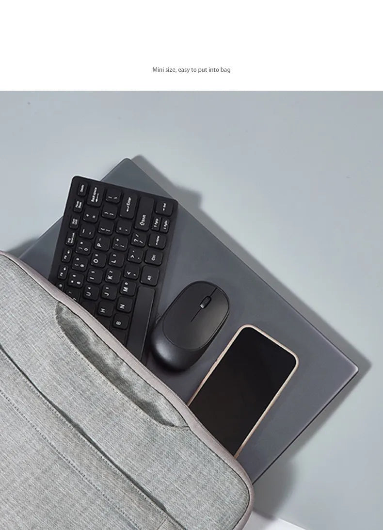 2.4G Wireless Keyboard and Mouse Protable Mini Keyboard Mouse Combo Set For Notebook Laptop Mac Desktop PC Computer Smart TV PS4