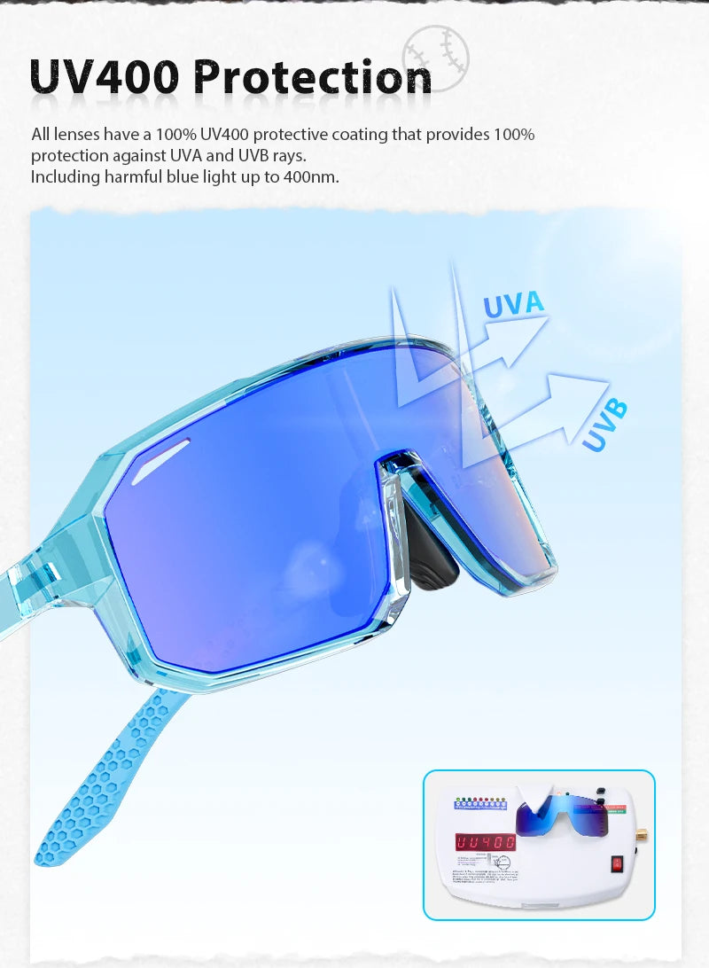 SCVCN New Outdoor Boys Bike Cycling Eyewear Child Sunglasses Teenagers Bicycle Cycling Glasses Kids Sports UV400 Girls Goggles
