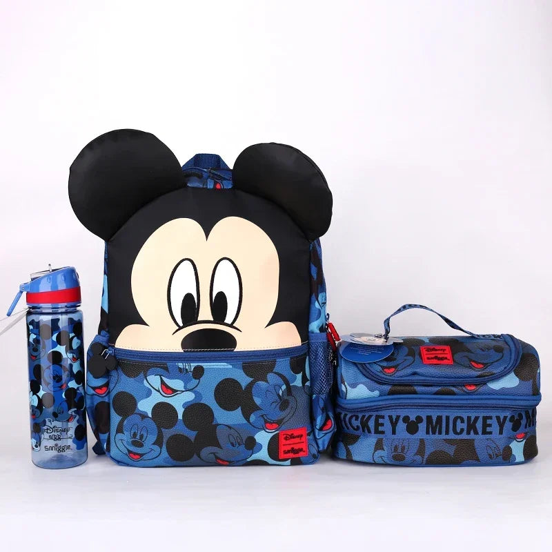 Genuine Australian Smiggle Backpack, Children'S Stationery, Student Hat, Blue Backpack, Lunch Bag, Water Cup, Student Gift