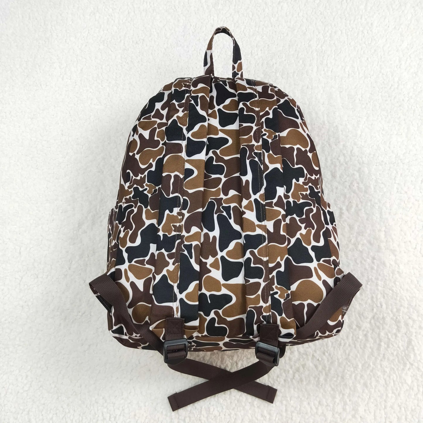 Wholesale Baby Boy Girl Backpack Army Green Camo Duck Print Daypack Toddler Children Outdoor Portable Kids Boutique School Bag