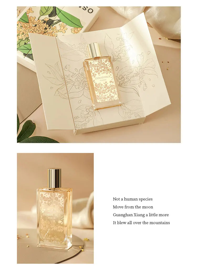 Original Brand Osmanthus Perfume Gift Box Women's Perfume Niche High-end Light Fragrance Long-lasting Fragrance 50ML