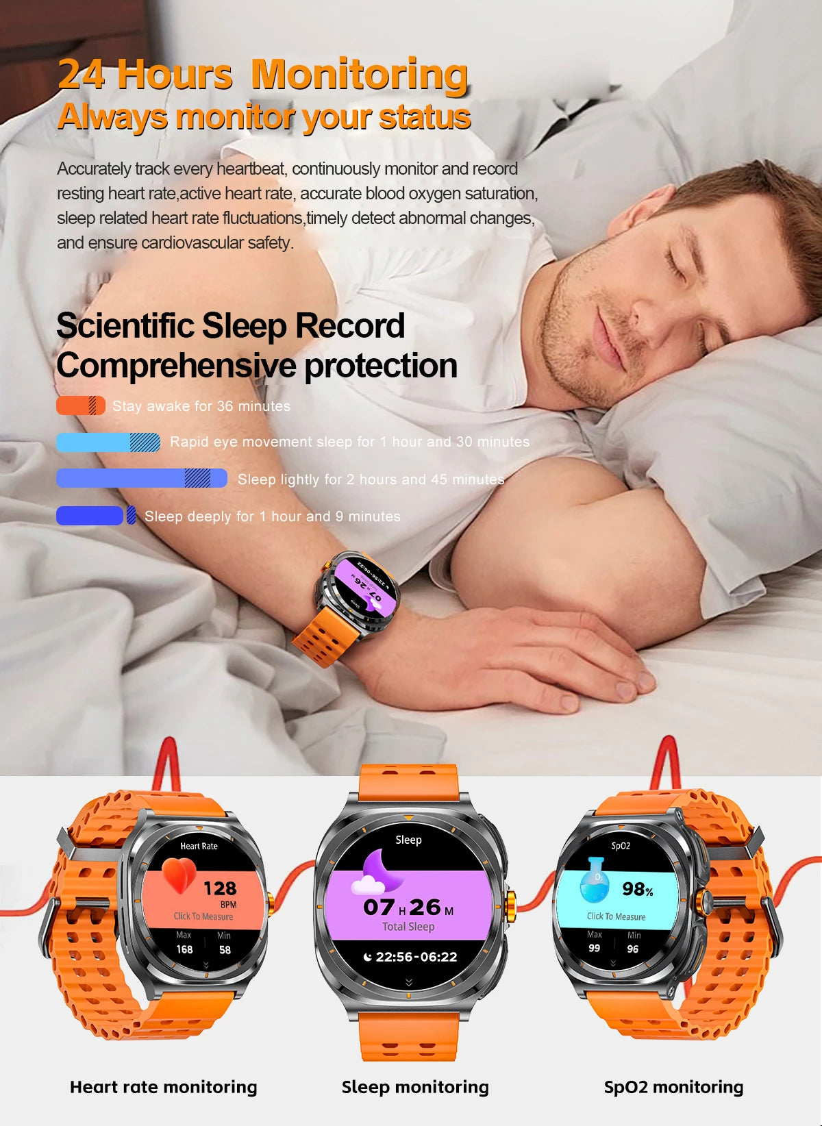 LIGE New Smart Watch With 2 in 1 TWS Wireless Headset Bluetooth Call 1.53" AMOLED Screen 400mAh IP67 Waterproof Sport Smartwatch