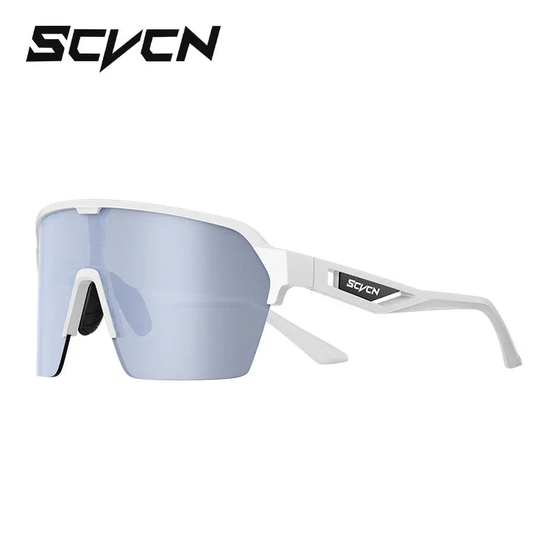 SCVCN New Outdoor Sunglasses Men Road Driving Bike Cycling Glasses Sports Hiking Running Women Bicycle Cycling UV400 Goggles