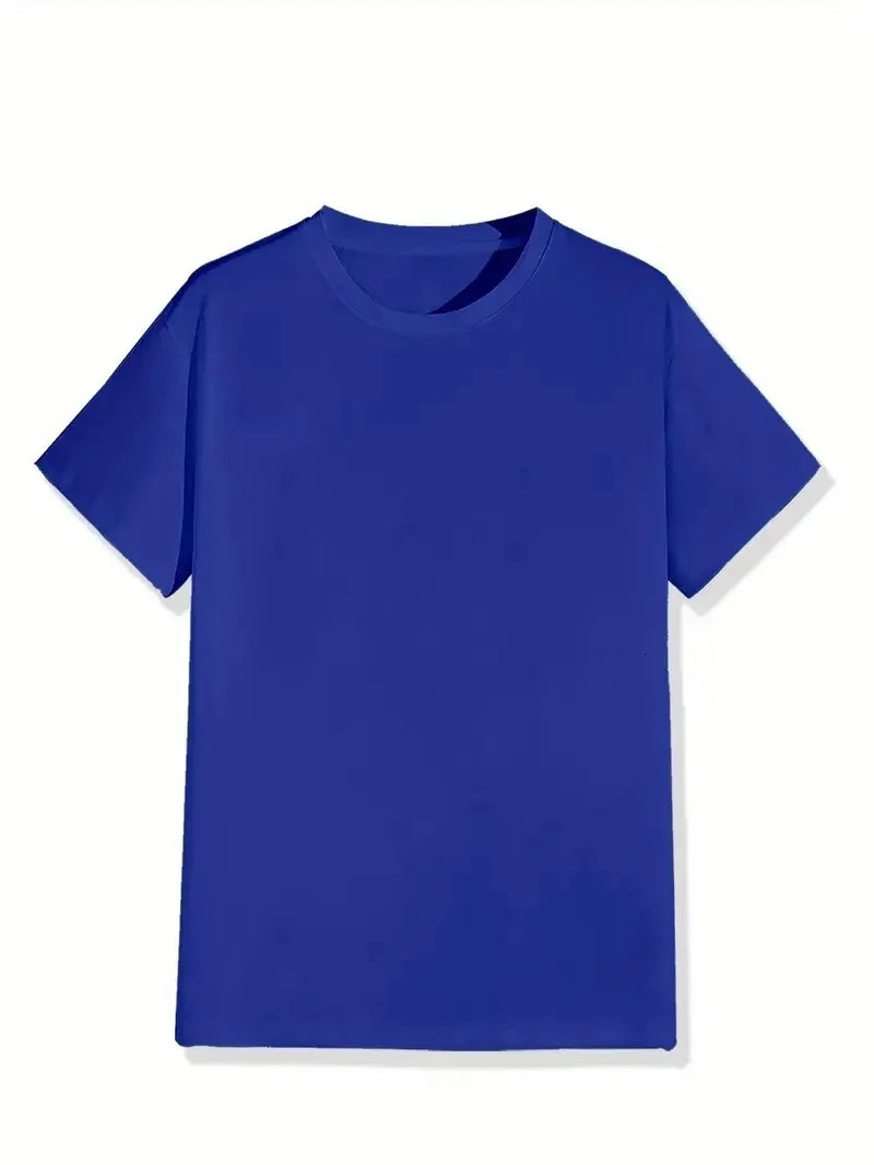 Men’s Summer 100% Cotton Casual T-Shirt Oil Painting Print | Loose Fit | Breathable Comfort
