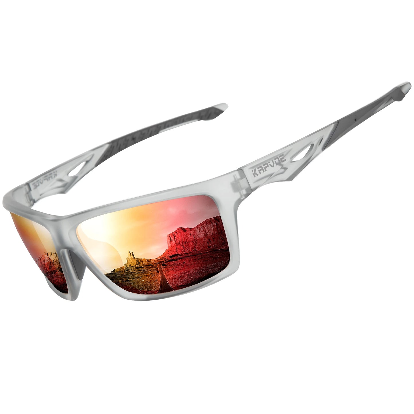 KAPVOE Polarized Glasses Men Women Fishing Goggles Camping Hiking Road Driving Eyewear Sport Sunglasses bicycle running Glasses