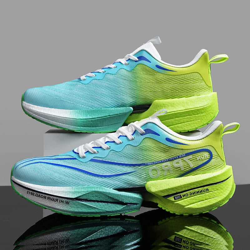 Sneakers for Men Summer Full-length Carbon Plate Running Shoes Lightweight Outdoor Non-slip Training Shoes Men's Tennis Shoes