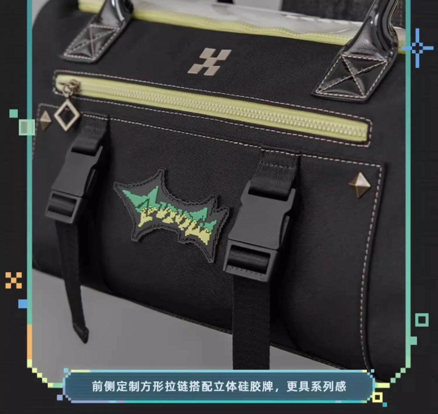 GenshinImpact Kinich Theme Impression Series Outdoor Travel & Sports Bag – Anime Game Gift