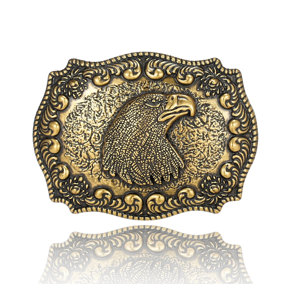 Western Cowboy Return to the ancients belt buckle - stylish and unique stylish waist accessory Men and women