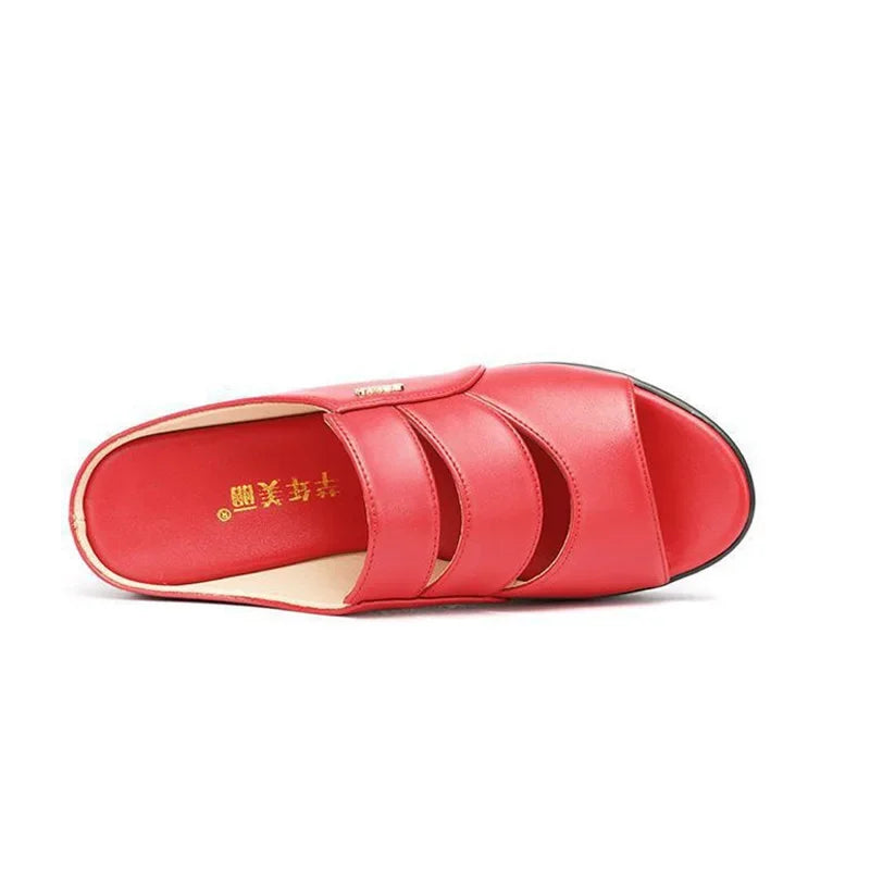 Women’s Wedge Heel Platform Sandals – Summer Comfort, Size 32–43
