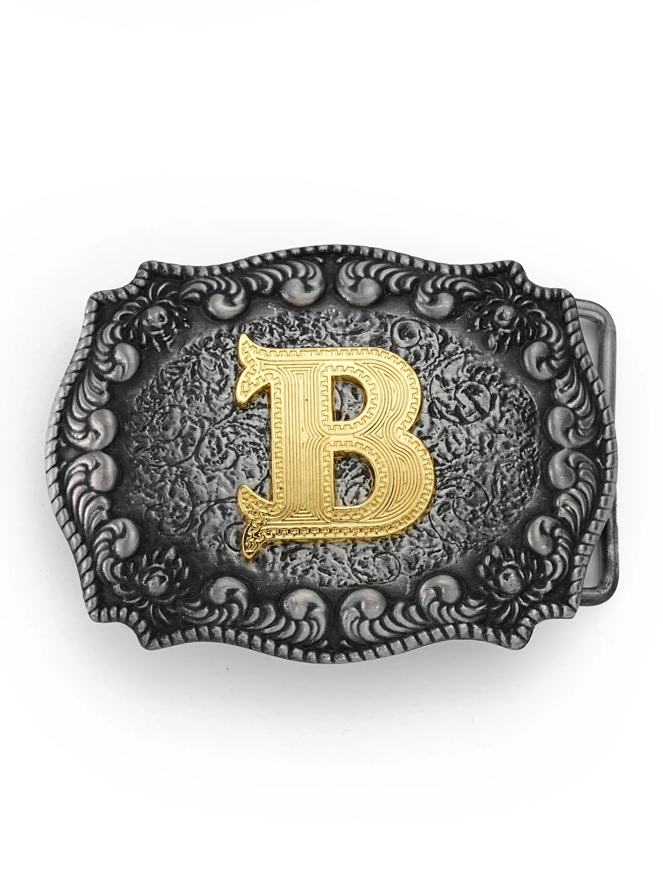 Western Cowboy letter belt buckle - stylish and unique stylish waist accessory