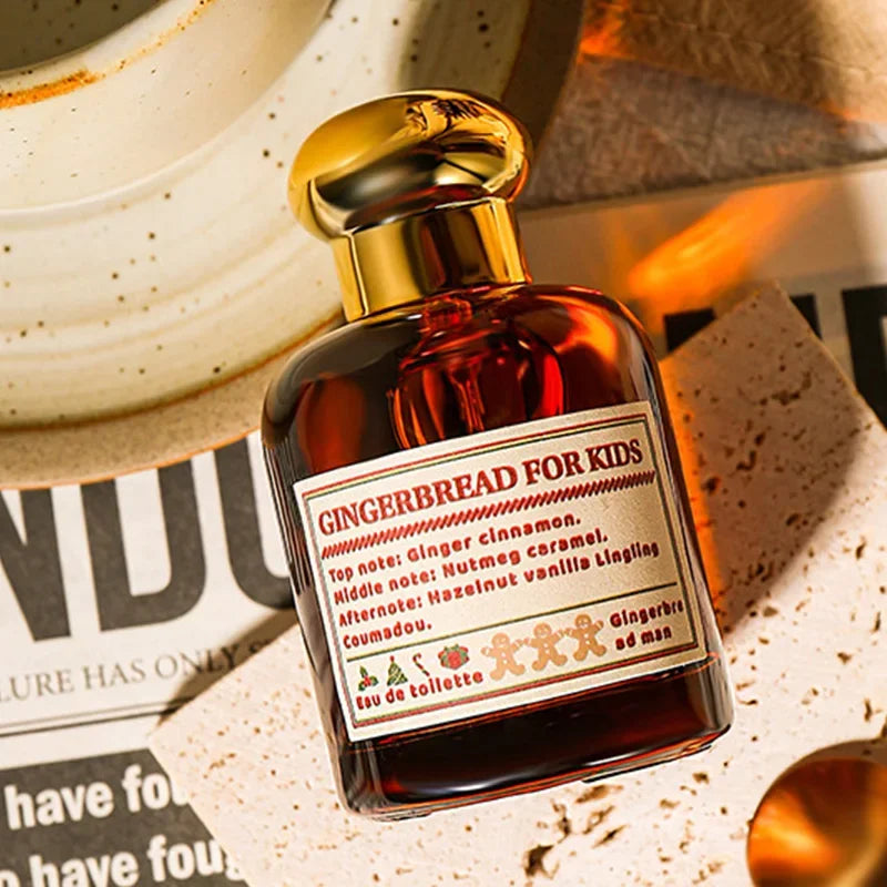 New Gourmet Musk Eau De Toilette Spray - Milk Gingerbread, Floral Bergamot Woody Scents, Tempting, Daily & Gift, Top Seller