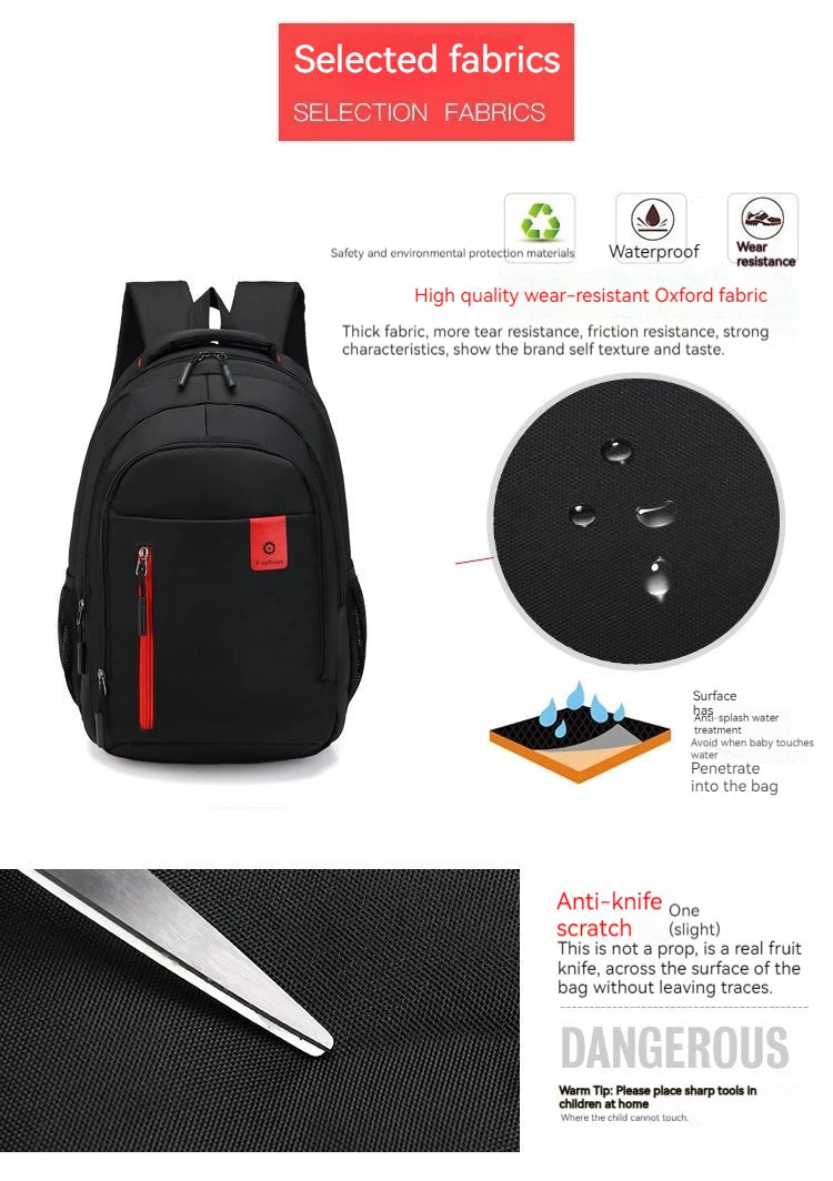 Rilibegan Classic Backpack Big Capacity Fashion Student Back Packs Travel Outdoor Packs Large Back Bags