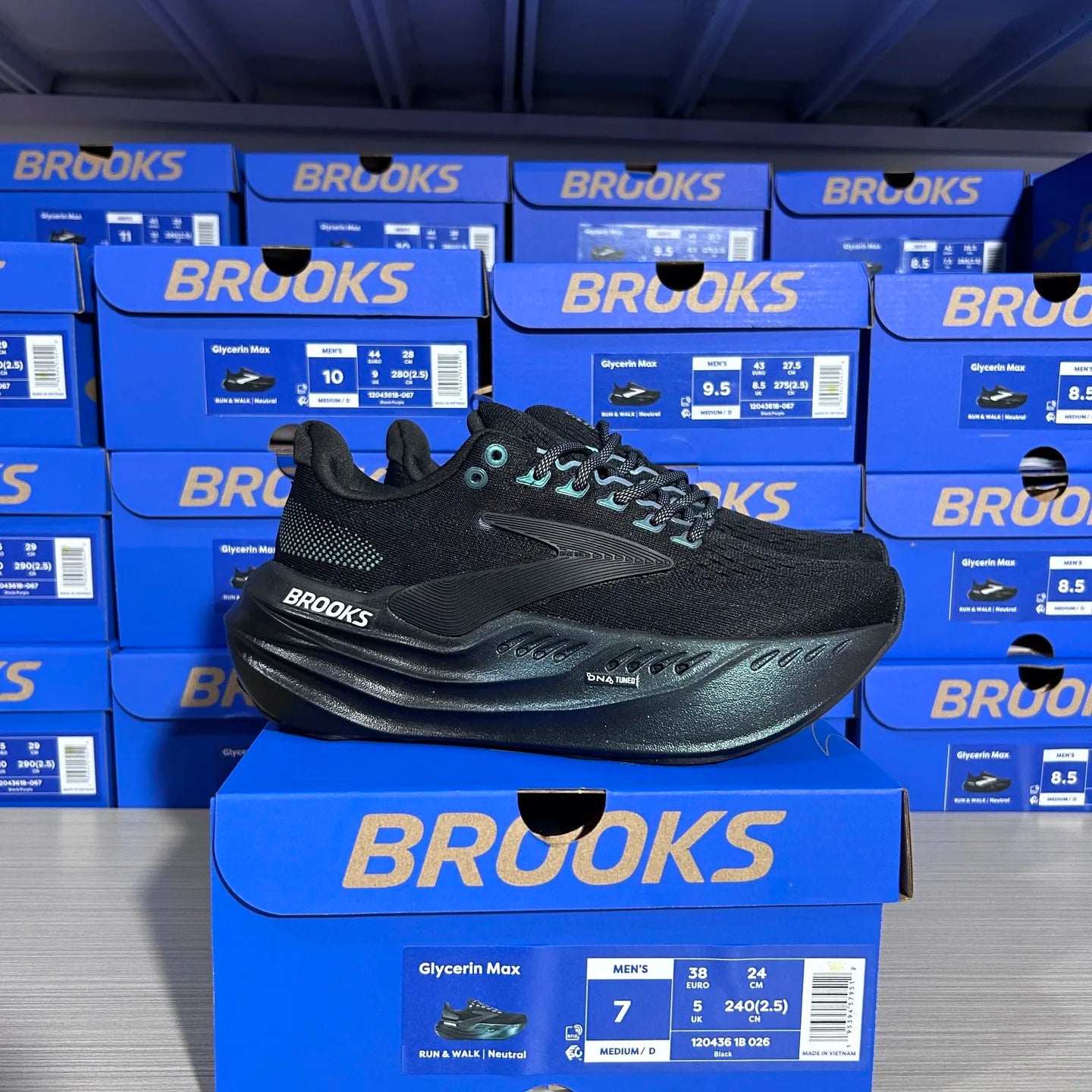 Brooks Glycerin Max Men’s Running Shoes – Breathable, Anti-Slip, Shock-Absorbing Sneakers