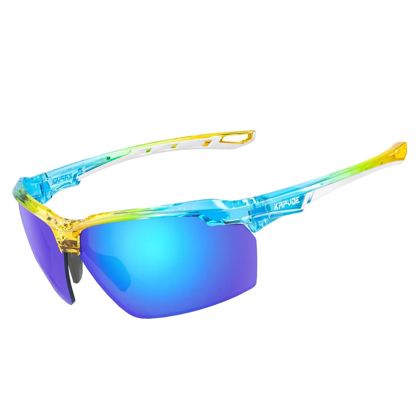 KAPVOE Polarized Cycling Glasses Sunglasses Sports Glasses MTB Glasses Cycling Glasses Men Road Bike for Women Cycle Goggles