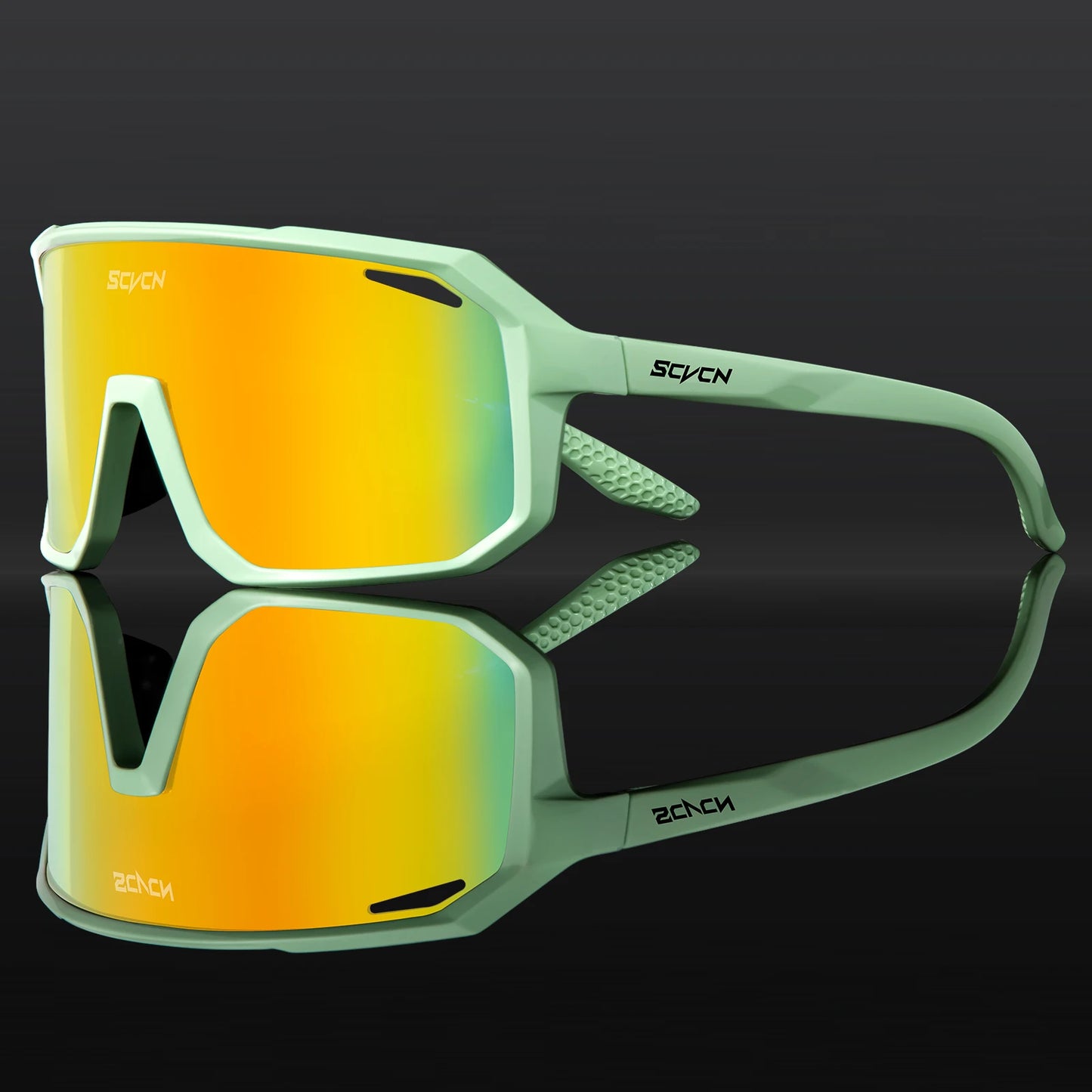 SCVCN Outdoor MTB Driving Glasses Cycling Sunglasses UV400 Women Sports Running Eyewear Men Road Bicycle Glasses Bike Goggles